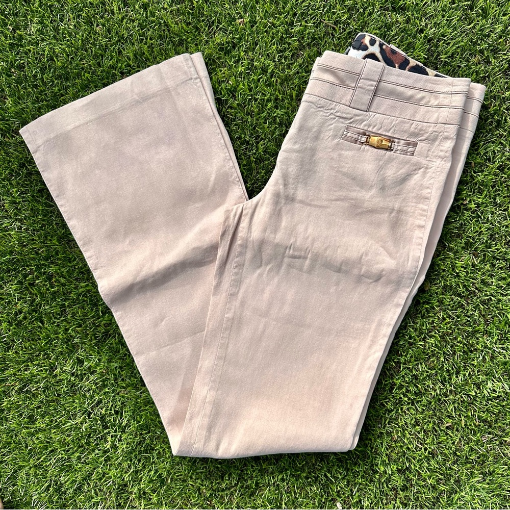 Bebe Linen and Silk Stylish Pants